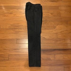 CHICO’S SO SLIMMING, black pull-on jeans